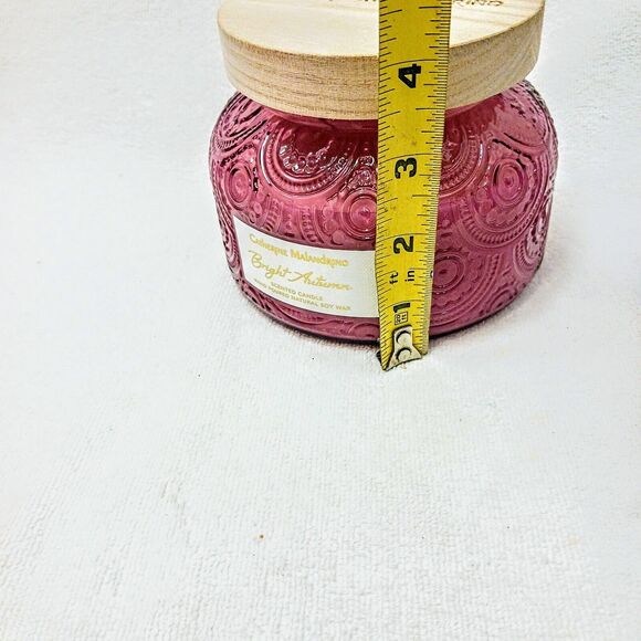 Catherine Malandrino BRIGHT AUTUMN Candle SOY Hand Poured Exotic Jar Retail $67 - Picture 9 of 13